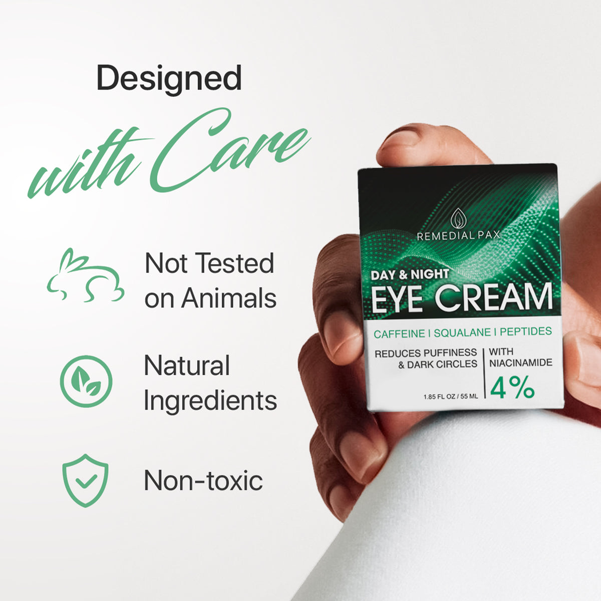 Dark Circles, Puffiness, Wrinkles, and Brightening: Eye Cream Sale with Niacinamide